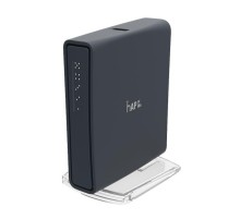 Точка доступа wi-fi MikroTik hAP ac lite with 650MHz CPU, 64MB RAM, 5xLAN, built-in 2.4Ghz 802.11b/g/n two chain wireless with integrated antennas, built-in 5Ghz 802.11ac single  chain wireless with integrated antenna, U