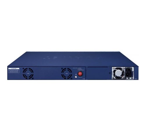 коммутатор/ PLANET GS-6322-24P4X L3 24-Port 10/100/1000T 95W 802.3bt PoE + 2-Port 10GBASE-T + 2-Port 10G SFP+ Managed Switch with dual modular power supply slots (24-port 95W PoE++, max. 2,280-watt PoE budget, RPS(1+1)/EPS(2+0) mode, ERPS Ring, ONVIF, Cyb