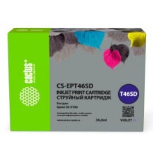 -/ Картридж струйный Cactus CS-EPT46SD T46SD фиолетовый (30мл) для Epson SureColor SC-P700