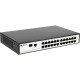 Коммутатор/ Unmanaged Switch 24x100Base-TX, 1xCombo 1000Base-T/SFP, metal case, 19" w/brackets