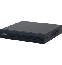 4-канальный HDCVI-видеорегистратор c SMD Формат видеосигнала: HDCVI AHD TVI IP CVBS, отображение: до 1080p, запись: до 1080N@25к/с, кодирование: AI-Coding H.265+ H.265 H.264+ H.264, IP-каналы: до 5 каналов до 2Мп, накопители: 1 SATA III до 6Тбайт, видеоан