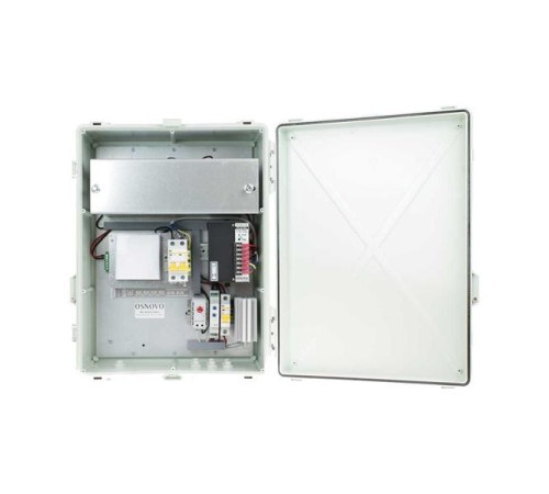 Уличный коммутатор OSNOVO SW-80402/WLU Уличный управляемый (L2+) PoE коммутатор на 6 портов с термостабилизацией и резервным питанием (АКБ - 7Ач). Порты: 4 x GE (10/100/1000Base-T) с PoE (до 30W) + 2 x GE SFP (1000Base- Уличный коммутатор OSNOVO SW-80402/WLU Уличный управляемый (L2+) PoE коммутатор на 6 портов с термостабилизацией и резервным питанием (АКБ - 7Ач). Порты: 4 x GE (10/100/1000Base-T) с PoE (до 30W) + 2 x GE SFP (1000Base-