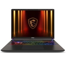 Ноутбук без сумки MSI Vector 16 HX AI A2XWHG-080XRU Ultra7 255HX 16" 16:10 FHD+(1920 x 1200)144Hz DDR5 32GB (16GB*2),1TB SSD, NV RTX 5070TI (12GB GDDR7),90Whr,2,7kg,1y,Dos,Gray