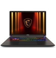 Ноутбук без сумки MSI Vector 16 HX AI A2XWHG-080XRU Ultra7 255HX 16" 16:10 FHD+(1920 x 1200)144Hz DDR5 32GB (16GB*2),1TB SSD, NV RTX 5070TI (12GB GDDR7),90Whr,2,7kg,1y,Dos,Gray