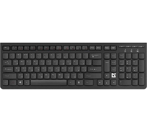 Беспроводная клавиатура Defender 45535 UltraMate SM-535 RU,черный,мультимедиа Беспроводная клавиатура Defender 45535 UltraMate SM-535 RU,черный,мультимедиа