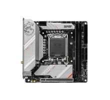 Материнская плата/ MB MSI INTEL B760 s1700, 2xDDR5(128GB), HDMI 2.1/DP, 1xPCIe 5.0x16, 1xLAN (2.5GbE), Wi-Fi, BT, 4xSATA 6Gb/s, 2xM.2, 1xUSB-C, 5xUSB 3.2, 2xUSB 2.0, mini ITX