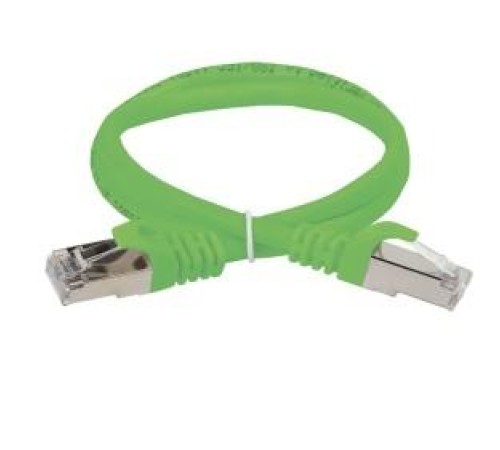 ITK Коммутационный шнур (патч-корд), кат.5Е FTP, 3м, зеленый