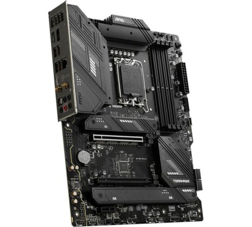 Материнская плата/ MB MSI INTEL B760 s1700, 4xDDR5(256GB), HDMI 2.1/DP, 1xPCIe 5.0x16, 1xPCIe 3.0x16, 1xPCIe 4.0, 1xLAN (2.5GbE), Wi-Fi, BT, 4xSATA 6Gb/s, 3xM.2, 1xUSB-C, 4xUSB 3.2, 4xUSB 2.0, ATX Материнская плата/ MB MSI INTEL B760 s1700, 4xDDR5(256GB), HDMI 2.1/DP, 1xPCIe 5.0x16, 1xPCIe 3.0x16, 1xPCIe 4.0, 1xLAN (2.5GbE), Wi-Fi, BT, 4xSATA 6Gb/s, 3xM.2, 1xUSB-C, 4xUSB 3.2, 4xUSB 2.0, ATX