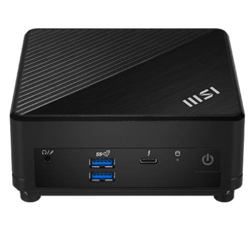 Персональный компьютер MSI Cubi 5 12M Core i5-1235U (1.3GHz), 16Gb(8*2)DDR4 SO-DIMM, 512GB SSD M.2, Intel UHD Graphics, noDVD, WiFi, BT, 65W, VESA Mount kit, no keyboard&mouse, Win11Pro, 1y war-ty