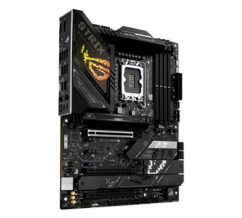 Материнская плата ASUS ROG STRIX Z890-H GAMING WIFI, LGA1851, Z890, 4*DDR5, 4*SATA, 5*M.2, 8*USB 3.2, 2*Type-C, 3*PCIx16, HDMI+DP, ATX; 90MB1K20-M0EAY0