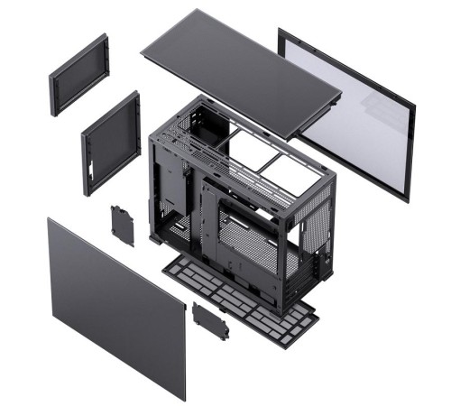 Корпус без блока питания/ Case JONSBO D31 MESH, Mini-Tower, TG, no fan, 1xUSB-A 3.2 + 1xUSB-C 3.2, mATX, mDTX, mITX Black Корпус без блока питания/ Case JONSBO D31 MESH, Mini-Tower, TG, no fan, 1xUSB-A 3.2 + 1xUSB-C 3.2, mATX, mDTX, mITX Black