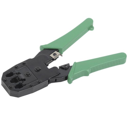 Инструмент ITK Инструмент обжим. RJ45/RJ12/RJ11 ручка PVC Инструмент ITK Инструмент обжим. RJ45/RJ12/RJ11 ручка PVC