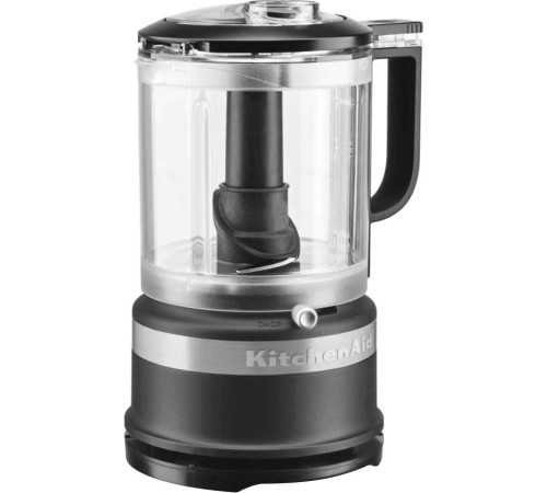 Миникомбайн KitchenAid Кухонный миникомбайн, чаша 1.2 л, матовый черный Миникомбайн KitchenAid Кухонный миникомбайн, чаша 1.2 л, матовый черный