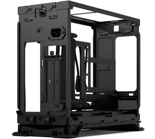 Корпус ПК без блока питания/ Case Fractal Design Era 2, Mini-Tower, 2x120mm, 2xUSB-A 3.0 + 1xUSB 3.2 Type-C, SFX PSU Support, mITX Charcoal Gray