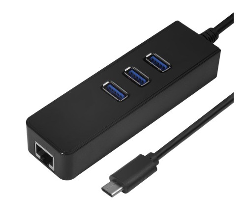 Greenconnect USB 3.1 Type C -> Ethernet RJ-45 F Lan Card + USB 2.0-разветвитель на 3 порта, сетевой адаптер Greenconnect USB 3.1 Type C -> Ethernet RJ-45 F Lan Card + USB 2.0-разветвитель на 3 порта, сетевой адаптер