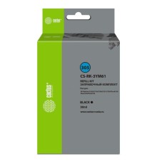 -/ Заправочный набор Cactus CS-RK-3YM61 №305 черный 30мл для HP DeskJet 2710/2120/2721/2722