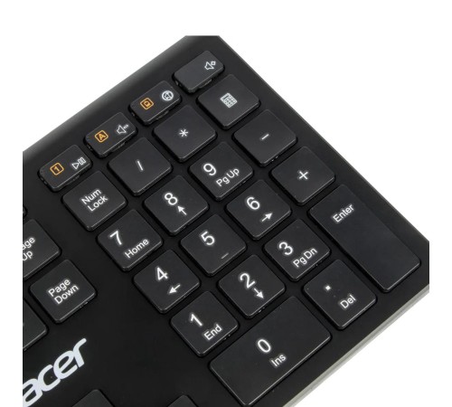 Клавиатура/ Клавиатура беспроводная Acer OKR020 Wireless 2.4G slim Multimedia black