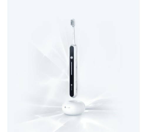 Звуковая электрическая зубная щетка DR.BEI Sonic Electric Toothbrush S7 мраморно-белая