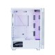 корпус ZALMAN i4 TG, ATX, WHITE, FRONT MESH, WINDOW, 2x3.5", 2x2.5", 1xUSB2.0, 2xUSB3.0, FRONT 3x140mm FRGB, REAR 1x140mm FRGB