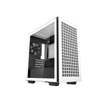 корпус Deepcool CH370 WH без БП, боковое окно (закаленное стекло), белый, mATX (R-CH370-WHNAM1-G-1)