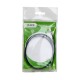 Greenconnect Телефонный шнур удлинитель для аппарата 1.0m GCR-TP6P4C2-1.0m, 6P4C (джек 6p4c - jack 6p4c) черный