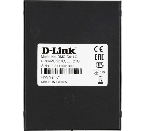 Медиаконвертер/ DMC-G01LC Media Converter 1000Base-T to 1000Base-X SFP, Stand-alone Медиаконвертер/ DMC-G01LC Media Converter 1000Base-T to 1000Base-X SFP, Stand-alone