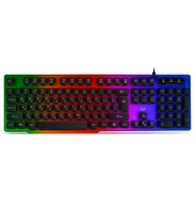 Игровая клавиатура KB-G8500 (104 кл, 12 Fn  функций, прозрач. корп.,подсв, мет. основание )
