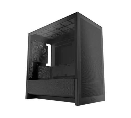 Корпус без блока питания/ Case NZXT H3 Flow (2025), Midi-Tower, TG, 1x120mm, 1xUSB-A 3.2 + 1xUSB-C 3.2, mATX, mITX Black