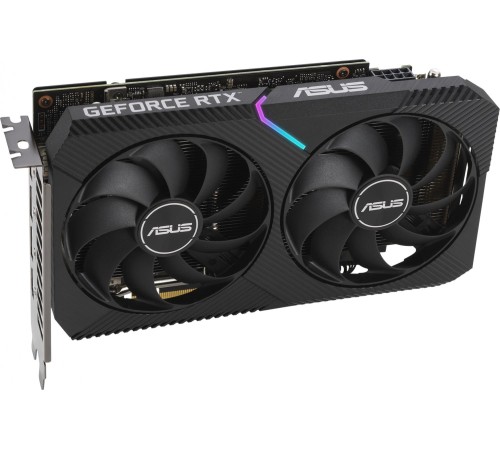 Видеокарта/ VGA ASUS NVIDIA GeForce DUAL-RTX3060-O12G-V2 12GB, GDDR6/192-bit, PCIe 4.0, 1xHDMI 2.1, 3xDP, 2.5-slot  90YV0GB2-M0NA10