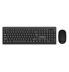 Аксессуары Philips Беспроводной Комплект  SPT6324, 2.4 GHz 104 клав/3 кнопки, 1600dpi, русская заводская раскладка, чёрный