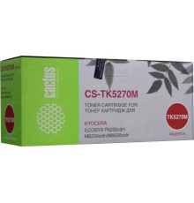 -/ Картридж лазерный Cactus CS-TK5270M TK-5270M пурпурный (6000стр.) для Kyocera Ecosys P6230cdn/M6230c