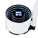 Водяное охлаждение для процессора/ Water Cooling System Thermalright Frozen Notte 360 White Argb V2 (360mm, White, ARGB/ Fans: 3x120mm, 72.37CFM, 27.7dBA, 2000RPM/ Pump height 54mm, 28dBA, 5300RPM, Rad thickness 27mm/ S: 1200, 1700, 1851, 2011, 2066, 115X