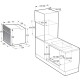 Встраиваемые электрические духовки GORENJE/ Духовой шкаф, 77л, 60 см, ExtraSteam: приготовление с паром, Очистка паром AquaClean, черный