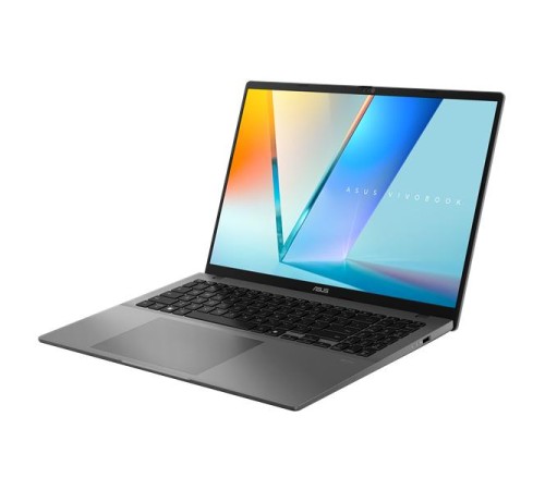 Ноутбук ASUS Vivobook S16 S3607CA-SH100 Intel Core Ultra 5  225H 1.7 GHz /DDR5 16GB 512GB PCIE G4 SSD /Intel UHD Graphics 16" OLED WUXGA  (1920 x 1200) 16:10/Without OS/ 1.66 kg/Matte Gray