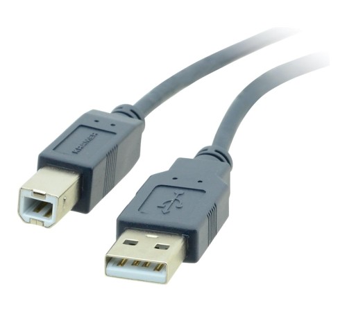 Кабель USB-A 2.0 вилка- USB-B вилка, 3 м