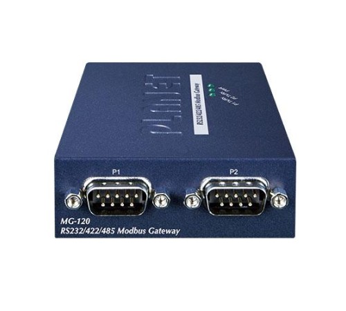 шлюз/ PLANET 2-Port RS232/422/485 Modbus Gateway (1-Port 10/100BASE-TX, -10 to 60 C, Modbus RTU/ASCII, Master/Slave)
