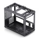 Корпус без блока питания/ Case JONSBO C6 MAX Handle, Mini-Tower, TG, no fan, 1xUSB-A 3.0 + 1xUSB-C 3.1, mATX, mITX Black