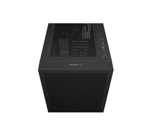 Корпус Deepcool CH560 DIGITAL без БП, боковое окно (закаленное стекло), 3x140мм ARGB вентилятор спереди и 1x120мм ARGB вентилятор сзади, черный, ATX (R-CH560-BKAPE4D-G-1)