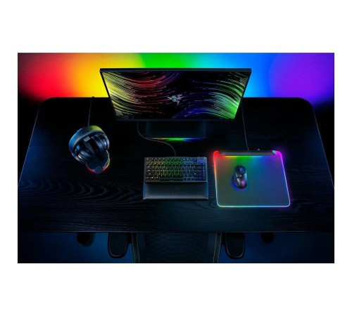 Игровой коврик для мыши Firefly V2 Pro - Black/ Razer Firefly V2 Pro - Black - Hard Surface Mouse Mat Игровой коврик для мыши Firefly V2 Pro - Black/ Razer Firefly V2 Pro - Black - Hard Surface Mouse Mat
