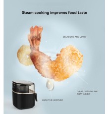 Аэрогриль LEACCO AF017 Air Fryer Black