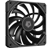 Кулер для корпуса/ Case Cooler ID-COOLING TF-12015-K (120x120x15mm, 4-pin PWM, 67.58CFM, 32.3dBA, 2200RPM, Black)