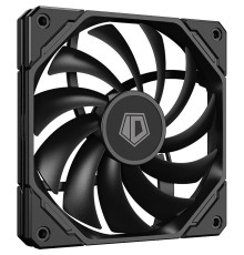 Кулер для корпуса/ Case Cooler ID-COOLING TF-12015-K (120x120x15mm, 4-pin PWM, 67.58CFM, 32.3dBA, 2200RPM, Black)
