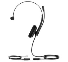 Гарнитура YEALINK YHS34 Lite Mono Моно, Проводная, HD звук, QD, RJ9, шт