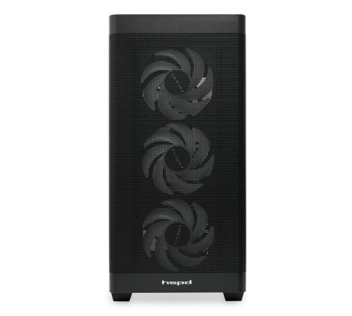 Корпус без блока питания/ Case HSPD M740, Mesh Mid Tower, Black, TG, 0.6 SPCC, 4x120mm ARGB (M1) E-ATX, ATX, mATX, mITX 170/400/200mm 4x2.5", 2x3.5", 7xPCI 1xUSB-A 3.0, 1xUSB-C 3.0 460x218x450mm Корпус без блока питания/ Case HSPD M740, Mesh Mid Tower, Black, TG, 0.6 SPCC, 4x120mm ARGB (M1) E-ATX, ATX, mATX, mITX 170/400/200mm 4x2.5", 2x3.5", 7xPCI 1xUSB-A 3.0, 1xUSB-C 3.0 460x218x450mm