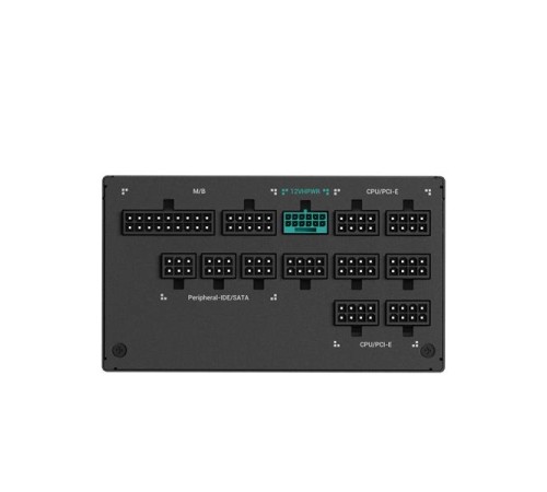 Блок питания Deepcool PX1000P (ATX 3.0, 1000W, Full Cable Management, PWM 120mm fan, Active PFC, 80+ PLATINUM, Gen5 PCIe) RET