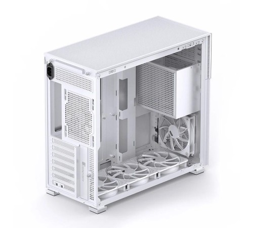 Корпус без блока питания/ Case JONSBO D41 MESH SCREEN, Midi-Tower, TG, no fan, 1xUSB-A 3.2 + 1xUSB-C 3.2, ATX, mATX White