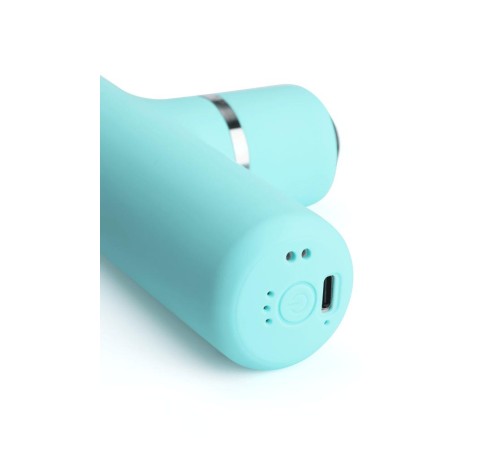 Умный перкуссионный массажер Fittop Super Hit Mini 5, голубой, модельFSM973 Умный перкуссионный массажер Fittop Super Hit Mini 5, голубой, модельFSM973