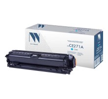 -/ Тонер-картридж NVP NV-CE271A Cyan для HP Color LaserJet CP5525dn/ CP5525n/ CP5525xh/ M750dn/ M750n/ M750xh (15000k)