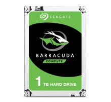 Жесткий диск Seagate BarraCuda ST1000DM010, 1TB, 3.5", 7200 RPM, SATA-III, 512e, 64MB