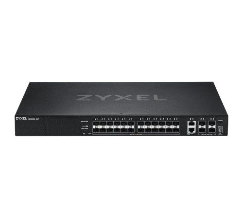 Коммутатор/ Zyxel XGS2220-30 L3 Access switch , rack 19", 24xRJ-45: 1G, 2xRJ-45: 1/2.5/5/10G, 4xSFP+, standalone/cloud management